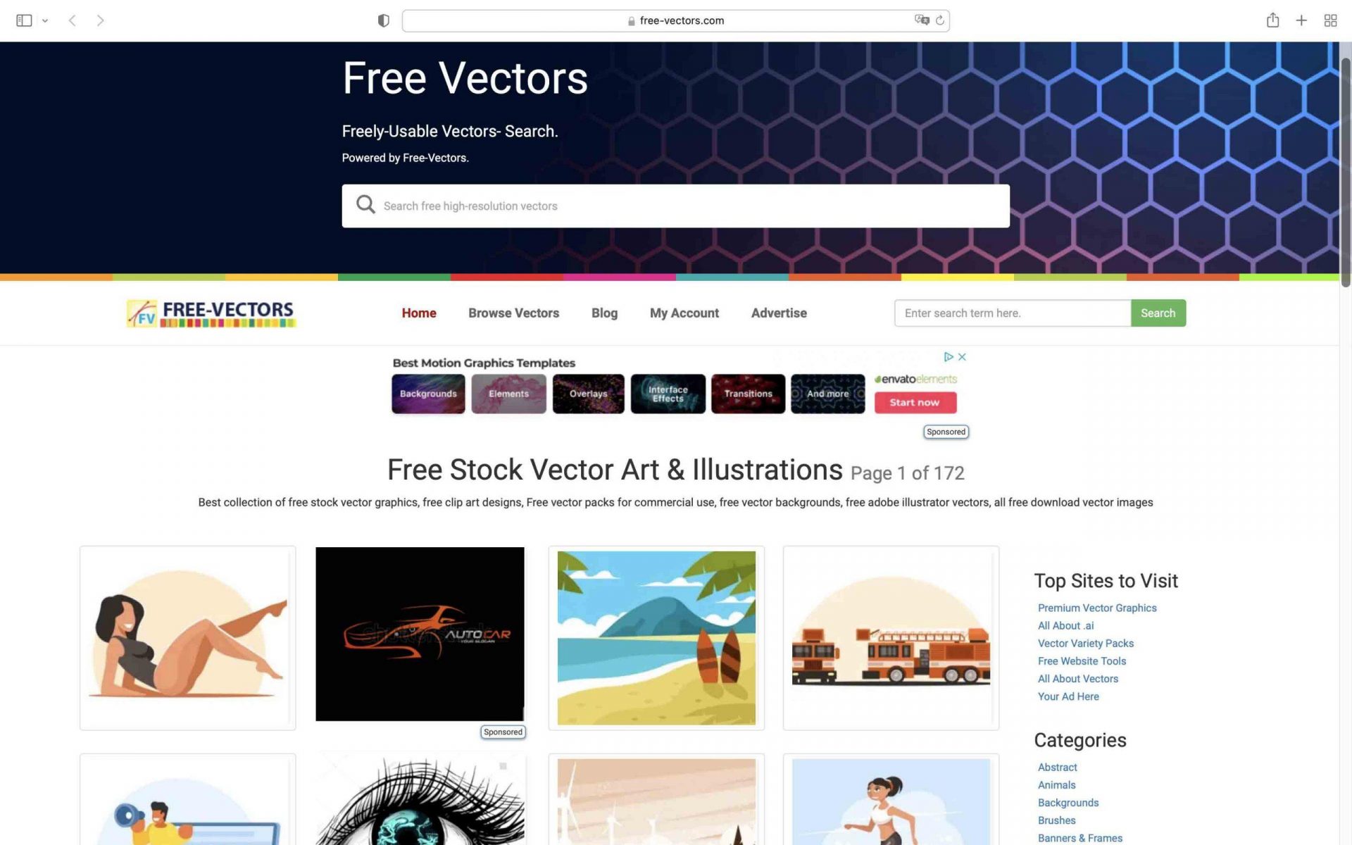 Free-vectors